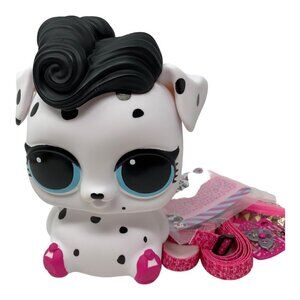 LOL Surprise Piggy Coin Bank Backpack Dalmatian Dog Puppy 1